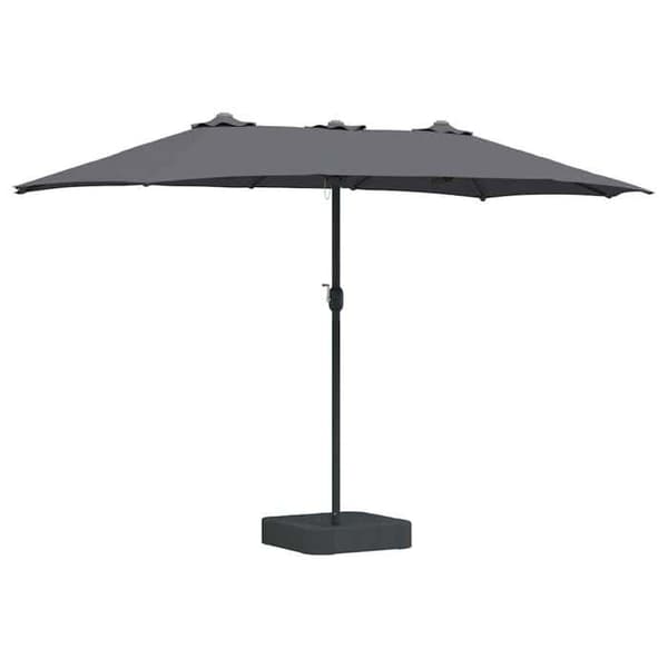 Maison Exclusive - Anthracite-puutarhavarjo 385 x 209 x 244 cm