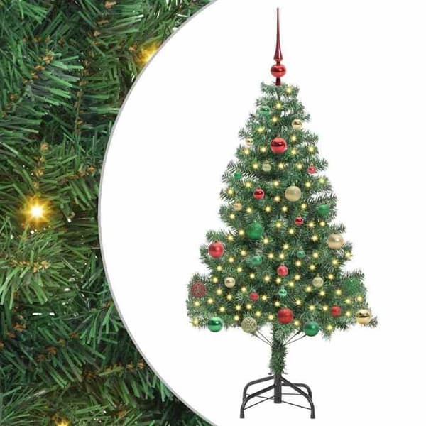 Maison Exclusive - Vihreä joulukuusi 150 cm PVC