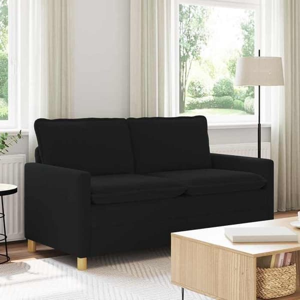 Maison Exclusive - Sort Sofa 156 x 81 x 87,5 cm Stof