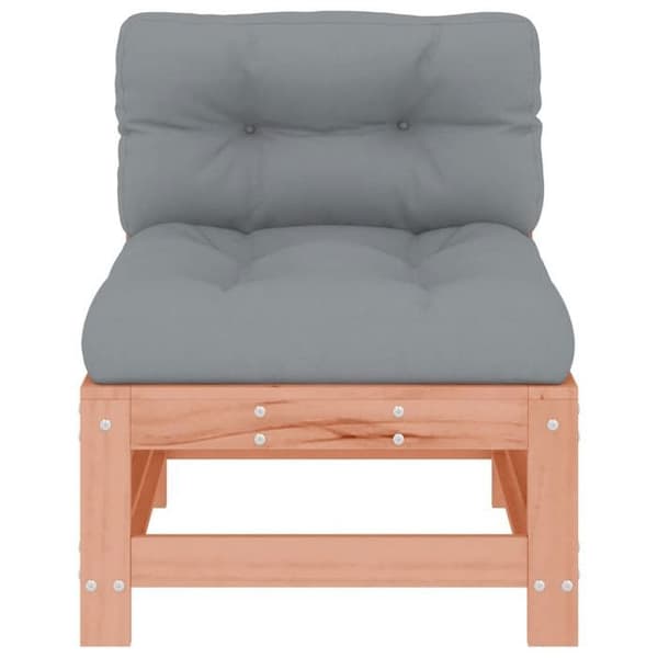 Maison Exclusive - Central soffa med kuddar i massiv douglasträ