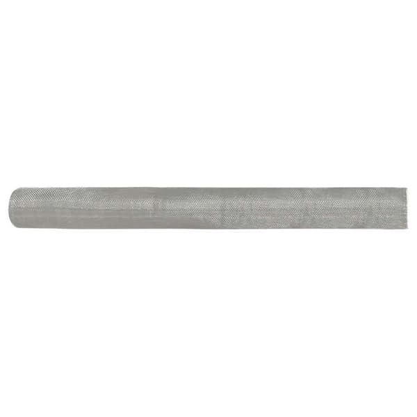 Maison Exclusive - Skærm i mesh 60 x 1000 cm 18 mesh Rustfrit stål 304 Sølv Silver