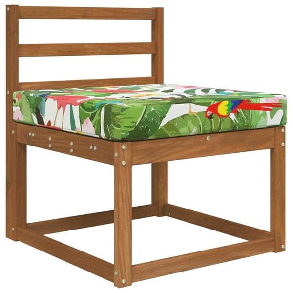 Utomhus soffkudde - EXKLUSIV HEM - 60 x 60 cm - Polyester - Avtagbart blixtlåsöverdrag - Skum Färgad