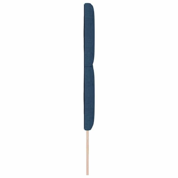 Maison Exclusive - Blå sänggavel 160 cm tyg