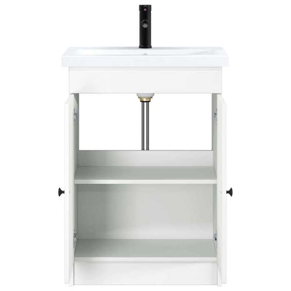 Maison Exclusive - Badeværelsesmøbel sæt Hvid 78,5 x 37,5 x 81 cm