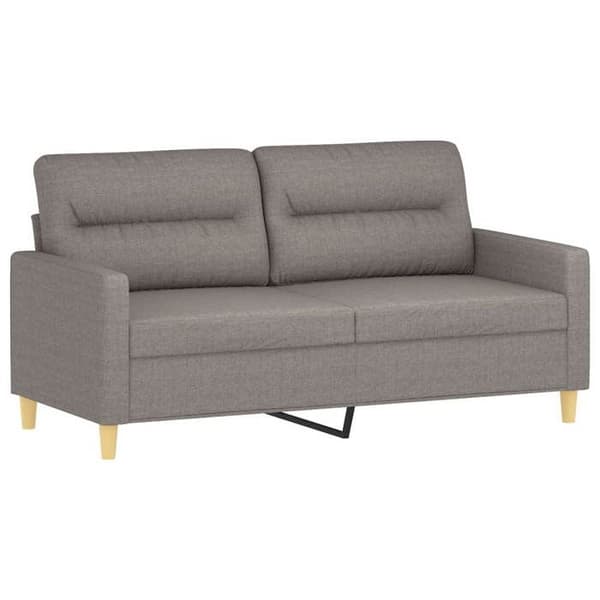 Maison Exclusive - Sæt af 2 sofaer med puder Taupe Stof
