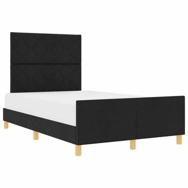 Sengestel - EKSKLUSIV HUS - Moderne - 120x200 cm - Sort - Metalstruktur Svart
