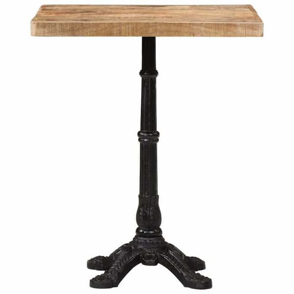Maison Exclusive - Bistrobord 60x60x77 cm Rå mangoträ