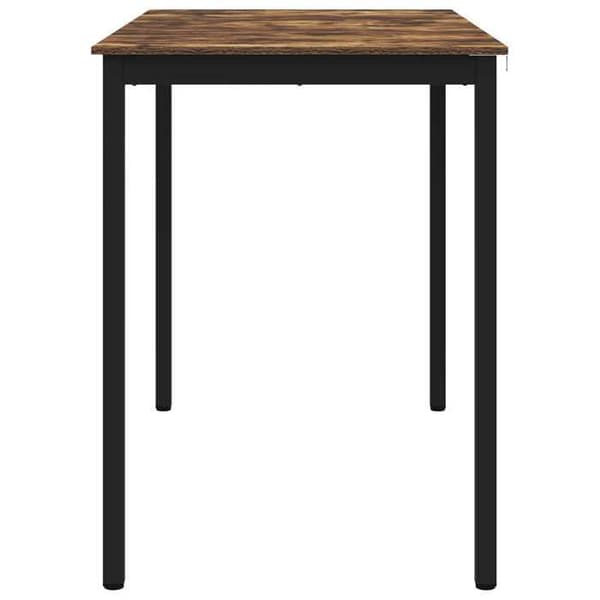 Matbord - EXKLUSIV HEM - Rektangulär - Ingenjörsträ - Metallben - 80-140 cm utdragbar