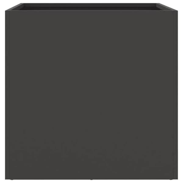 Maison Exclusive - Blomlådor 2 st svart 49x47x46 cm stål