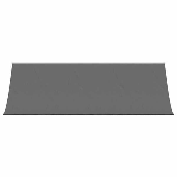 Maison Exclusive - Fällbart tak i antracit 400x150 m tyg och stål