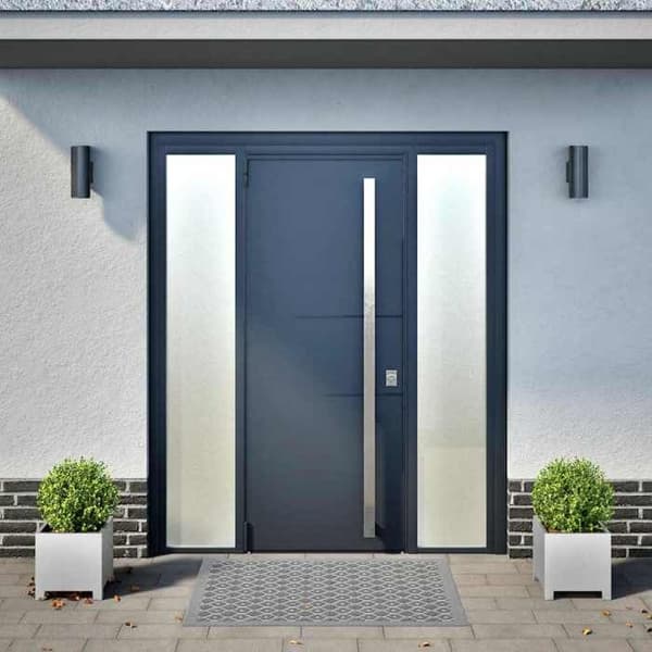 Maison Exclusive - Blomlådor 2 st 30x30x30 cm galvaniserat stål