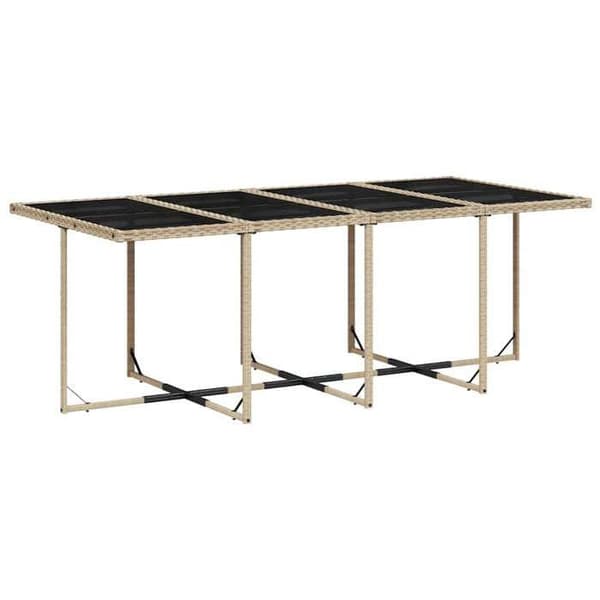 Maison Exclusive - Puutarhakalusteryhmä ja tyynyt 13 kpl beige