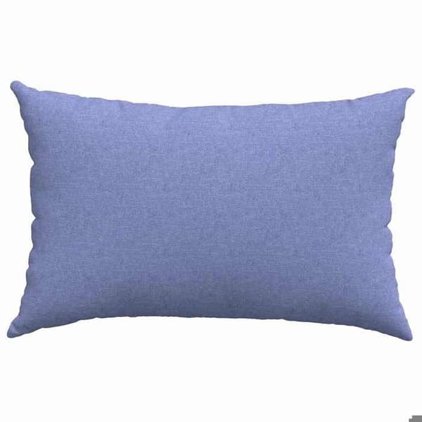 Soffkuddar - EXKLUSIVT HEM - Paket 2 - Denimblå - 60 x 40 cm - Dragkedja denim blå