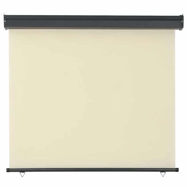 Maison Exclusive - Balkongsidotak 125x250 cm Kräm Grädde
