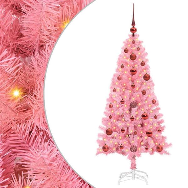Maison Exclusive - Julgran Rosa 120 cm PVC Ros