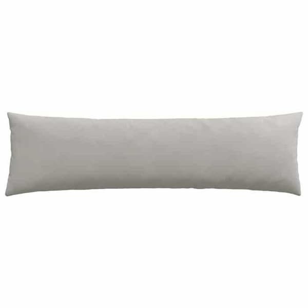 Maison Exclusive - Soffkuddar 2 st tyg Ljusgrå 145 x 40 cm Ljusgrått