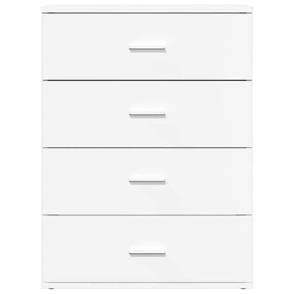 Maison Exclusive - Vit buffé 60x39x80 cm i ingenjörsträ