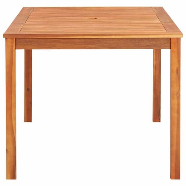 Havemøbel - EKSKLUSIV HUS - 150 x 90 x 74 cm - Massiv akacie - Rektangulær - Nem at samle