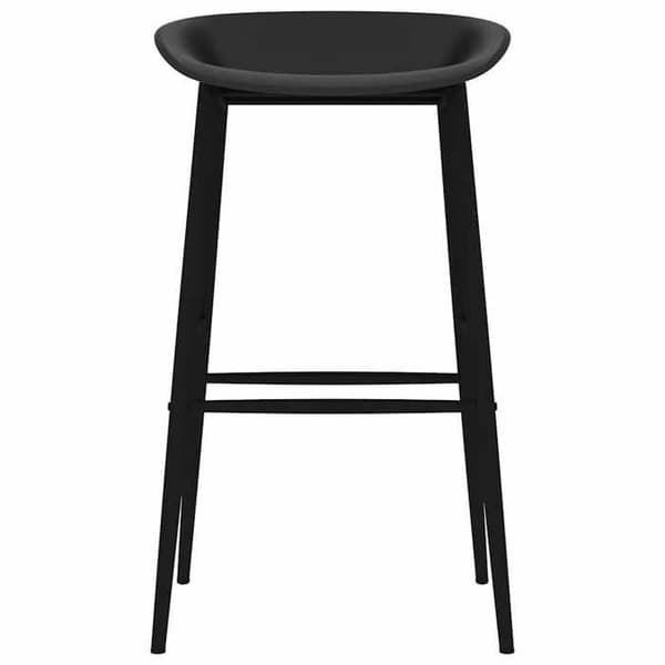Maison Exclusive - Baarituolit 2 kpl musta svart