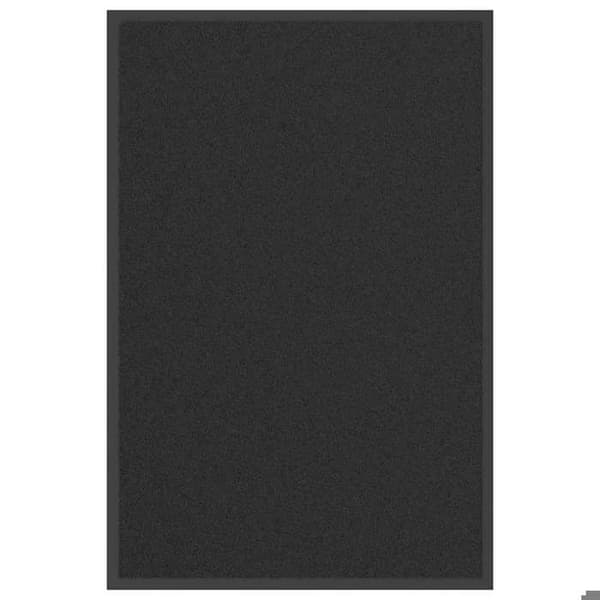 Maison Exclusive - Sort dørmåtte 60x90 cm