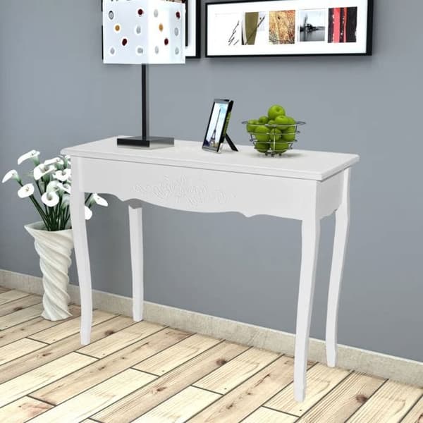 Maison Exclusive - Konsolbord och sminkbord Vit Vit