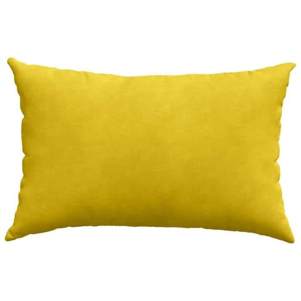 Maison Exclusive - Soffkuddar 2 st Gul 60 x 40 cm Gul