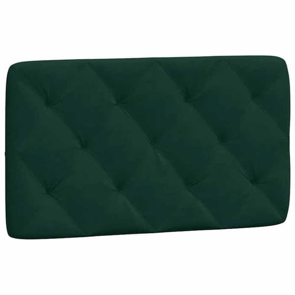 Maison Exclusive - Mörkgrön sänggavelkudde 90 cm sammet