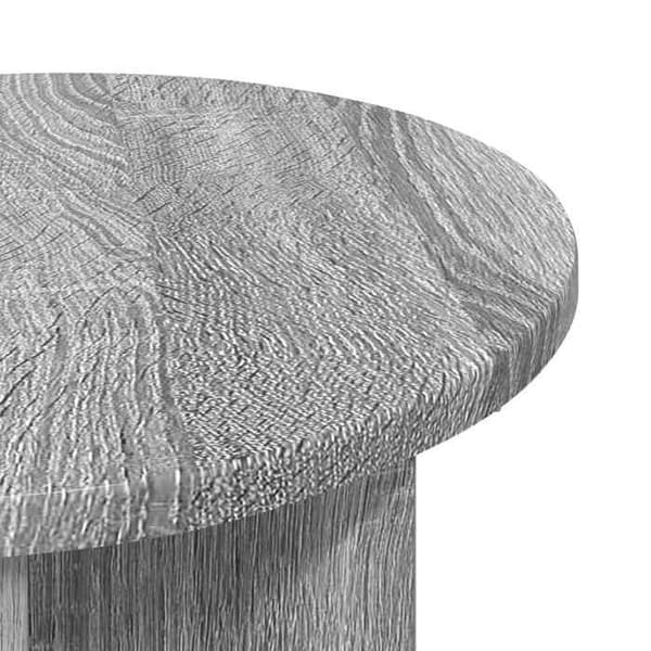 Maison Exclusive - Sidebord 2 dele Sonoma grå Ø 39 x 38 cm