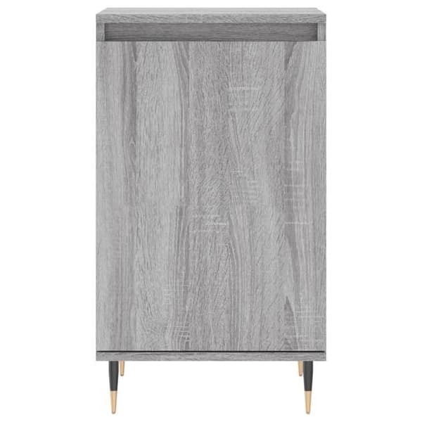 Maison Exclusive - Buffeter 2 stk sonoma grå 40x35x70 cm ingeniørtræ Sonoma grå