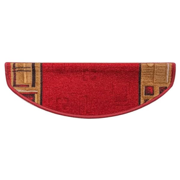 Maison Exclusive - Selvklebende trappetæpper 5 stk 65x21x4 cm Rød Röd