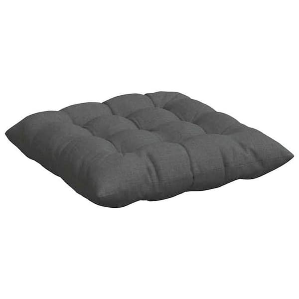 Sittkuddar - EXKLUSIVT HEM - Set om 4 - Mörkgrå - 40 x 40 x 6 cm - Polyesterfyllning Mörkgrå