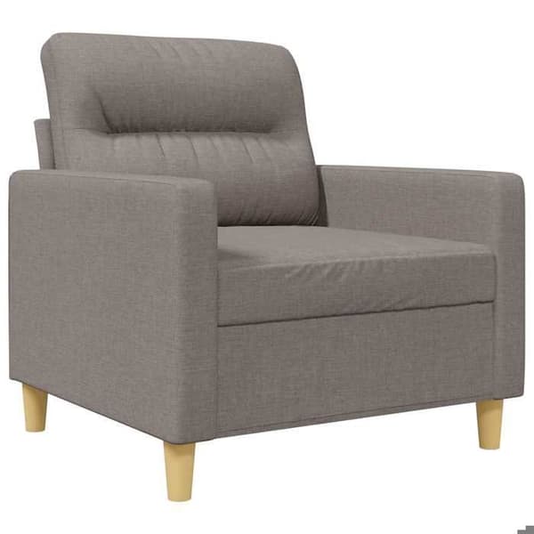 Maison Exclusive - Stol Taupe 60 cm Stof