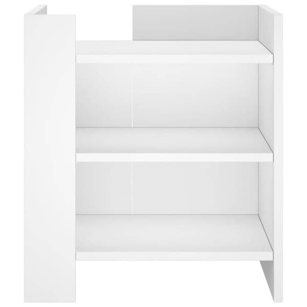 Natskab - EKSKLUSIV HUS - 45x50x50 cm - Hvid - Ingeniørtræ - 2 rum Vit