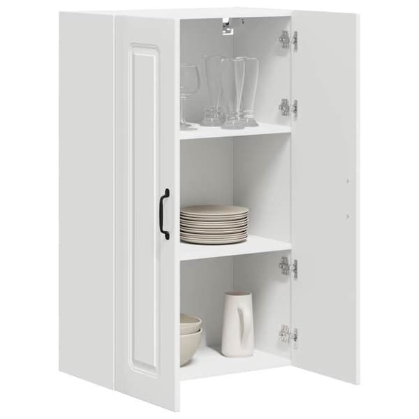 Maison Exclusive - Kalmar Hvid glans opvaskemaskine panel Strålande vit