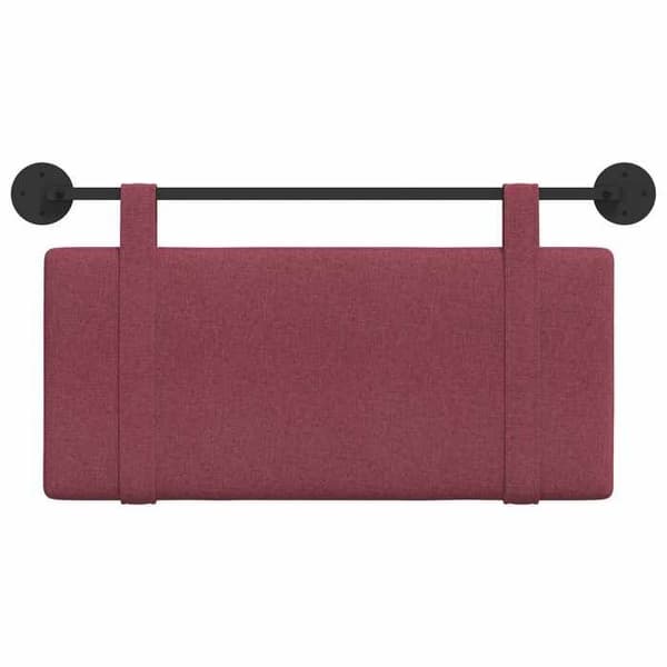 Maison Exclusive - Hängande sänggavel Bordeaux Tyg