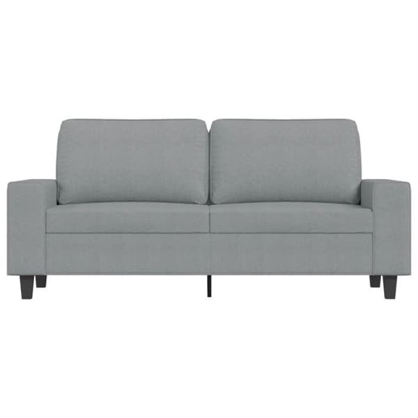 Maison Exclusive - 2-personers sofa i lys grå 140 cm stof