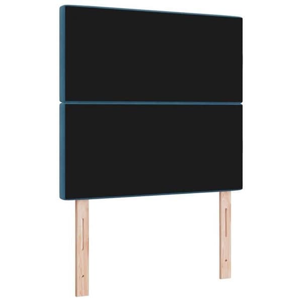 Maison Exclusive - Tummansininen pääty 90 cm Sametti Mörkblå