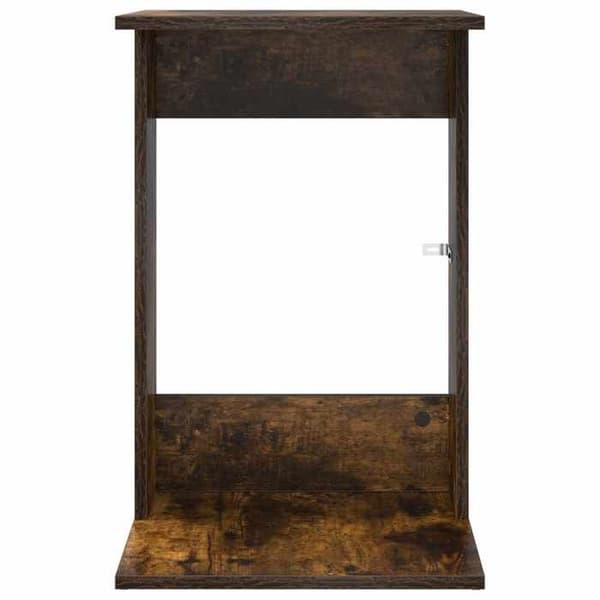 Sidebord - MAISON EXCLUSIVE - Røget eg - Ingeniørtræ - Rektangulær - 40x38x62,5 cm Rökt ek