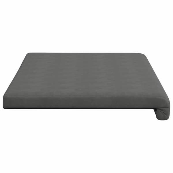 Maison Exclusive - Microfiber bænk pude Mørkegrå Dybde 35 cm Mörkgrå