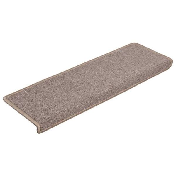 Maison Exclusive - Trappe tæppe 15 stykker 65 x 21 x 4 cm Lys brun Rektangulær kant