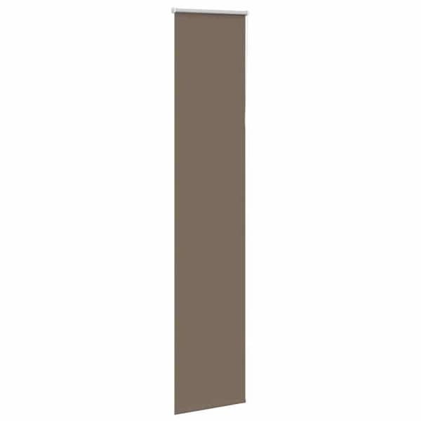 Maison Exclusive - Rullgardin mörkläggande kaffe 60x210cm tygbredd 55,7cm Kaffe