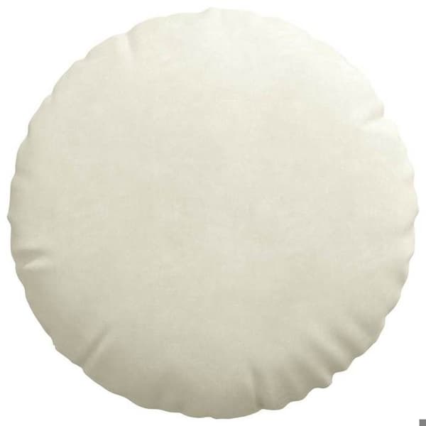 Maison Exclusive - Sittkuddar 2 st Kräm Ø 40 x 13 cm Sammet Grädde
