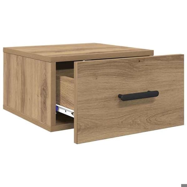 Väggskåp - EXKLUSIVT HEM - 35 x 35 x 20 cm - Ingenjörsträ - Väggmontering - Modern rektangulär design