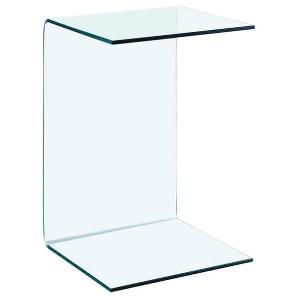Maison Exclusive - Sidobord 40x40x60 cm Härdat glas