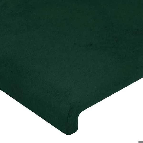 Maison Exclusive - Mörkgrön sänggavel 160x5x78/88 cm Sammet