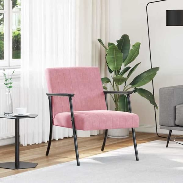 Maison Exclusive - stol i rosa velour