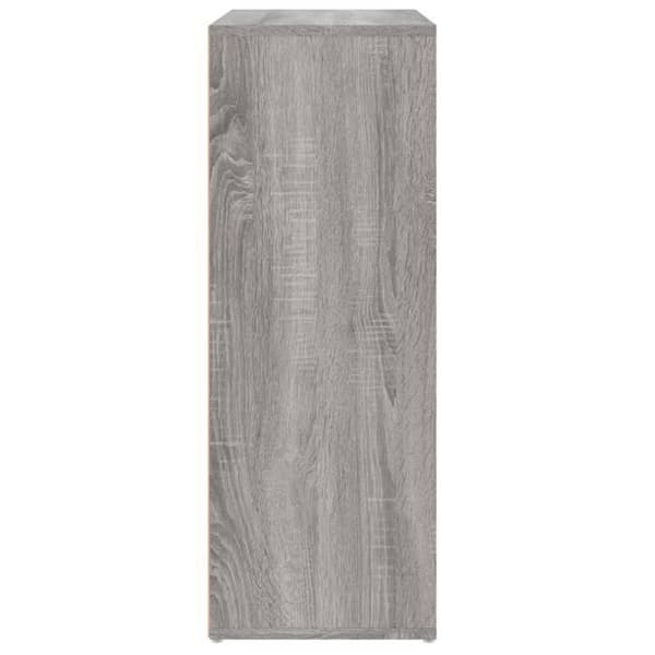 Maison Exclusive - Bufféer 2 st sonoma grå 60x31x84 cm ingenjörsträ