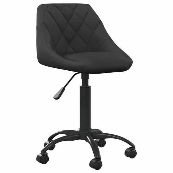 Maison Exclusive - Spisestol Sort Velour Svart