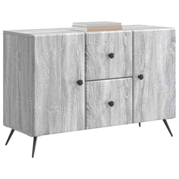 Maison Exclusive - Buffet Sonoma grå 89 x 34,5 x 60 cm Ingeniørtræ