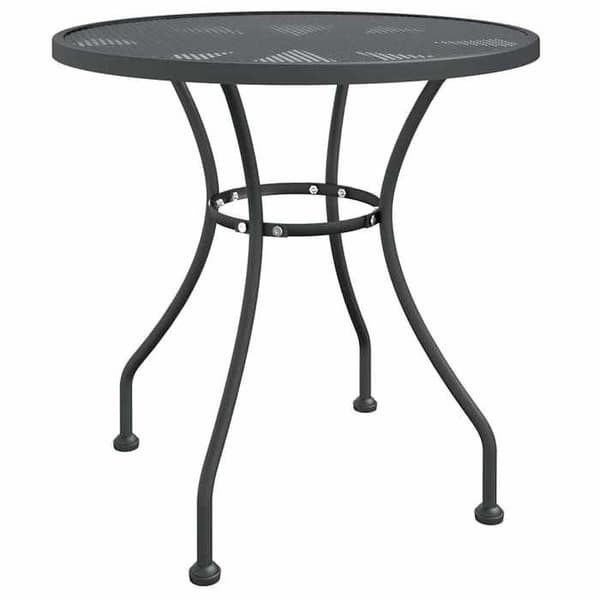 Maison Exclusive - Trädgårdsset 3 delar Metallnät Anthracit